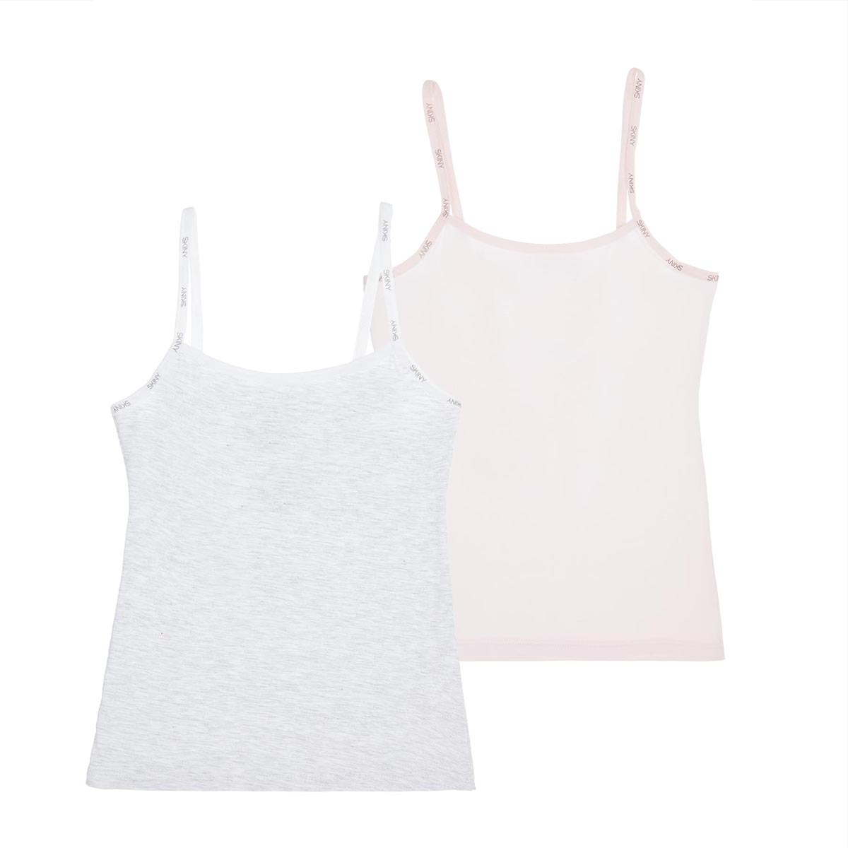 Paquete de 2 Piezas Camiseta Comfy Skiny para Ni&ntilde;a image number null