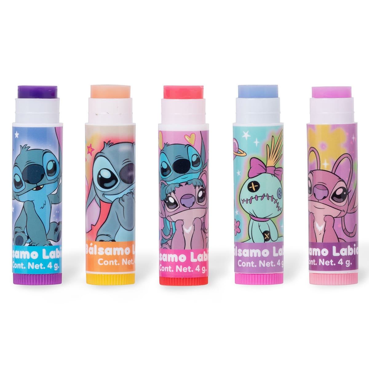 Set Cosm&eacute;ticos Lip Balm Stitch Disney para Ni&ntilde;a image number null