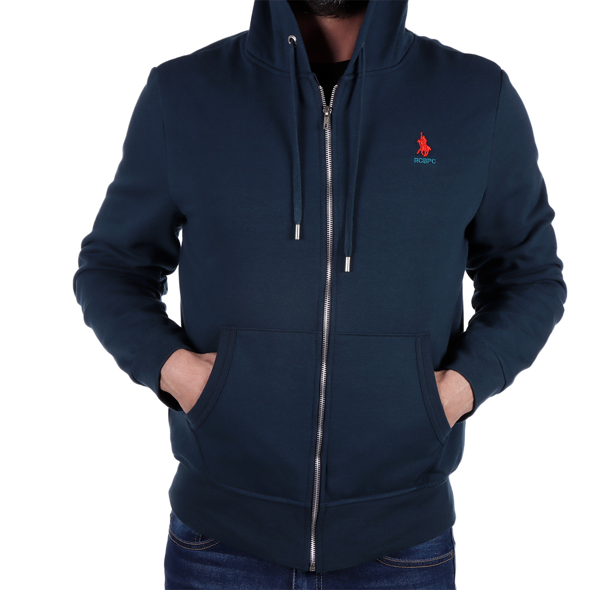 Sudadera Abierta con Capucha Royal Polo Club para Hombre image number null
