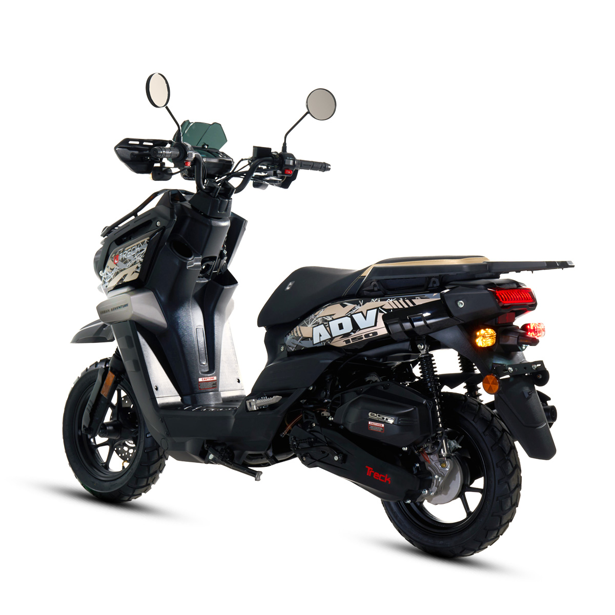 Motoneta Treck Motors Acorazada 150 Dorado/Negro image number null