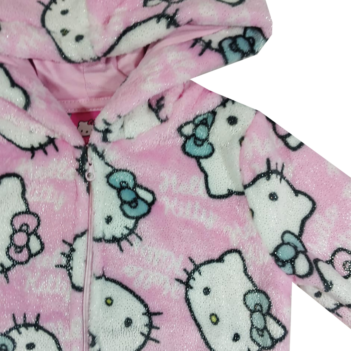 Chamarra Polar con Bordado Hello Kitty para Ni&ntilde;a image number null