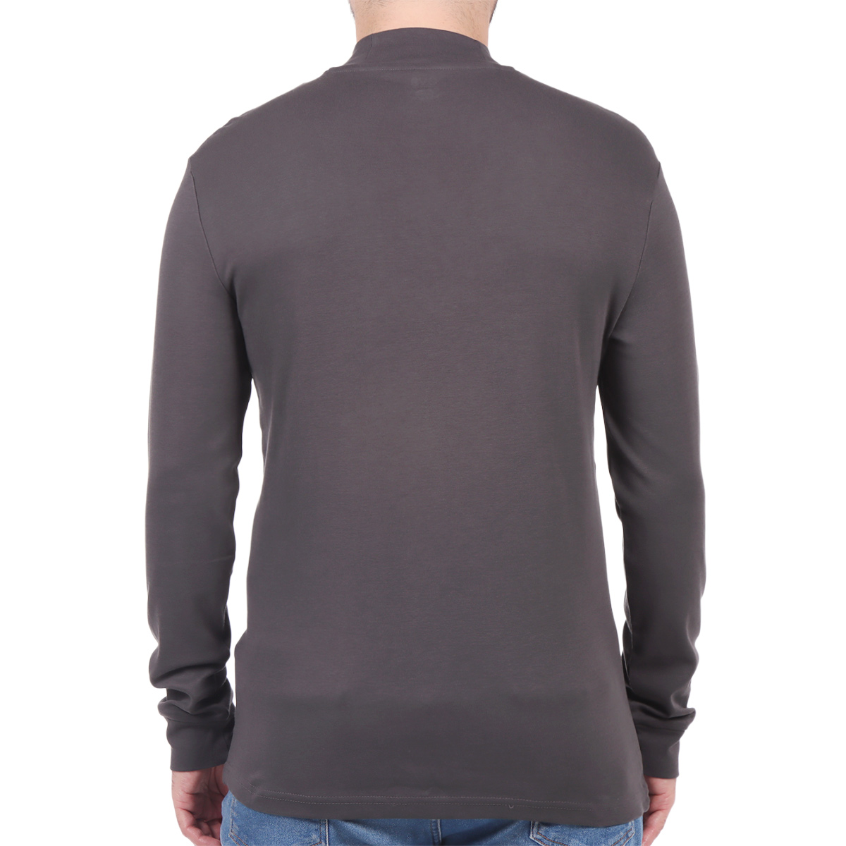 S&uacute;eter B&aacute;sico Cuello Mock Algod&oacute;n OVS para Hombre image number null