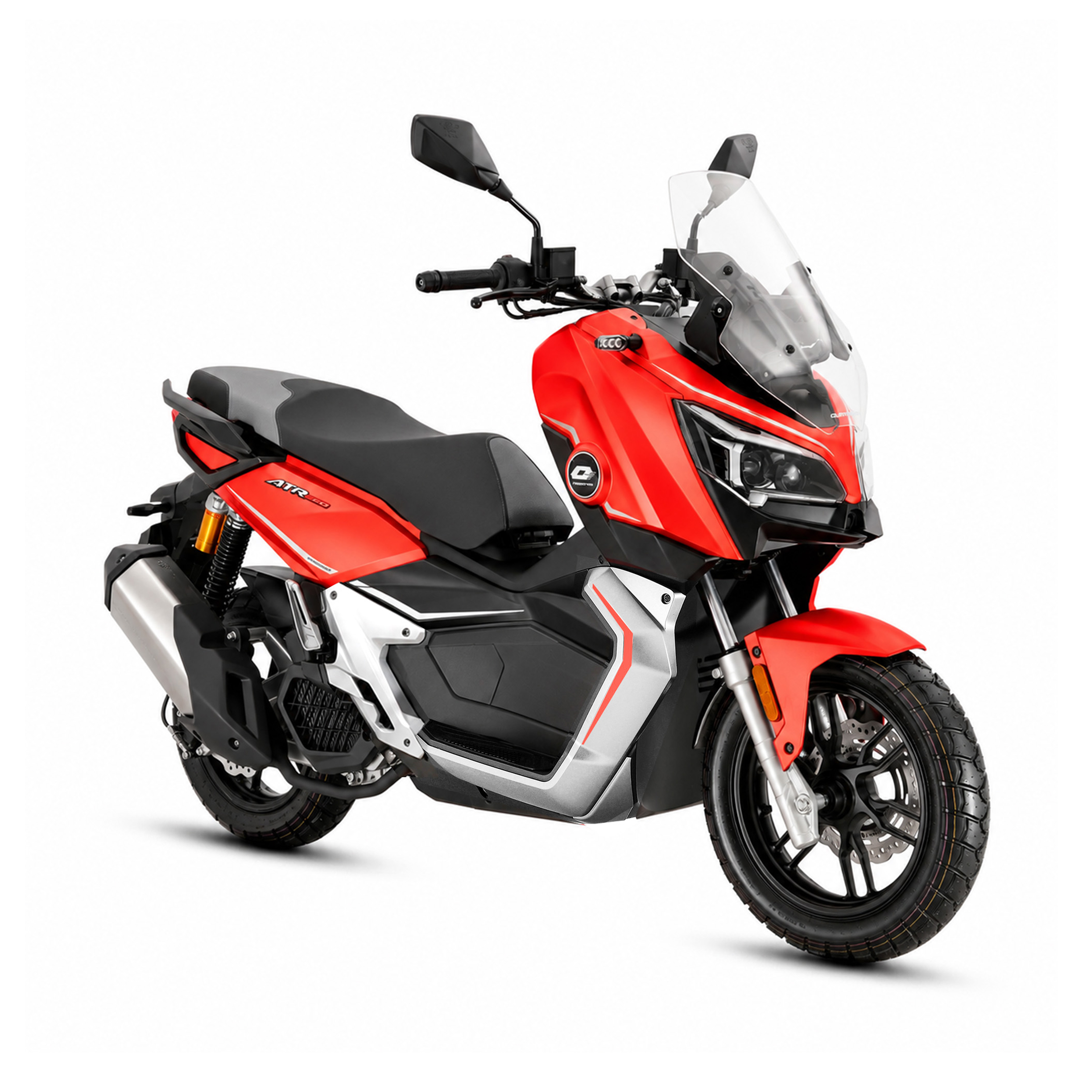 Motoneta Qjmotor Atr 150 Rojo/Negro 2026 image number null