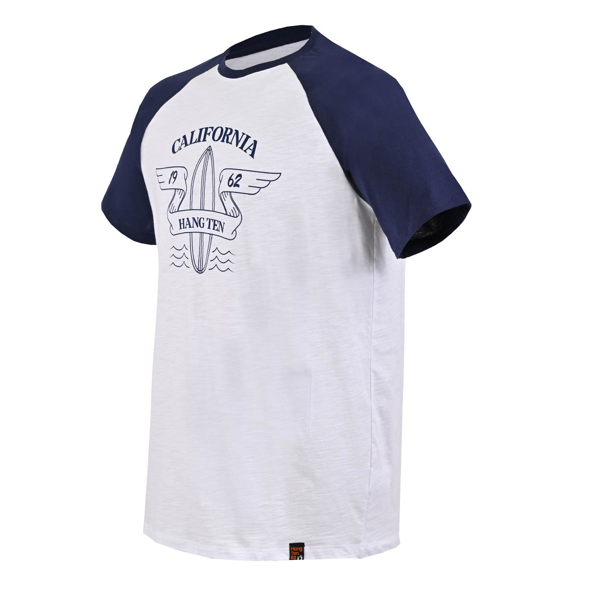 Playera Cuello Redondo Hang Ten Manga Corta para Hombre image number null