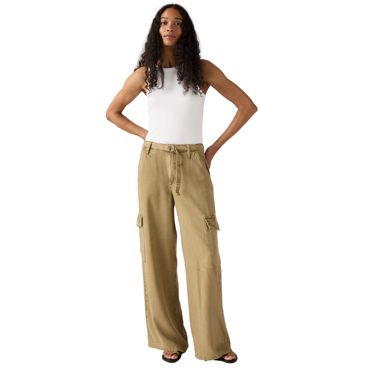 Levi&rsquo;s&reg; Jeans Baggy Dad Cargo para Mujer image number null