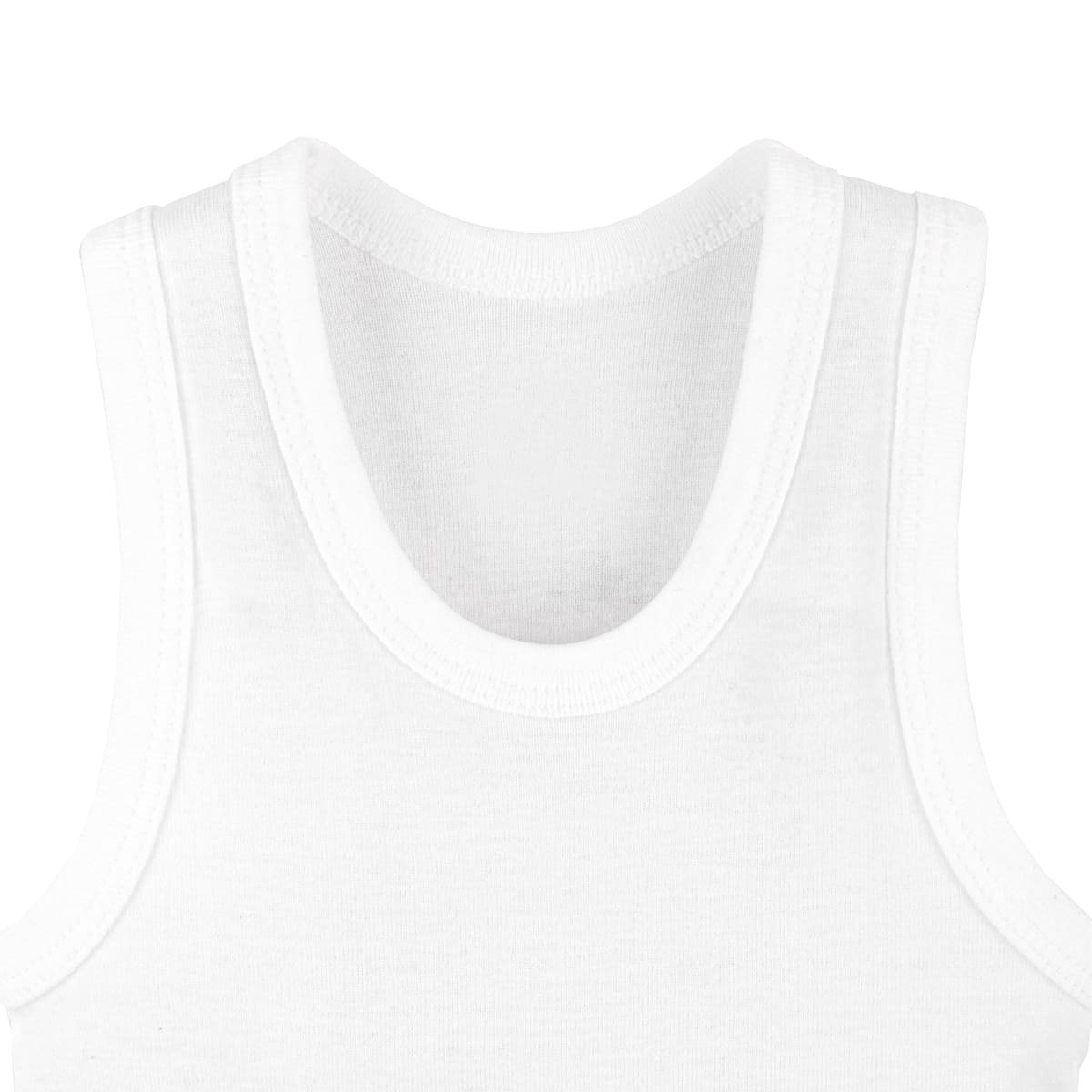 Camiseta Blanca sin Manga Baby Creysi para Ni&ntilde;o image number null