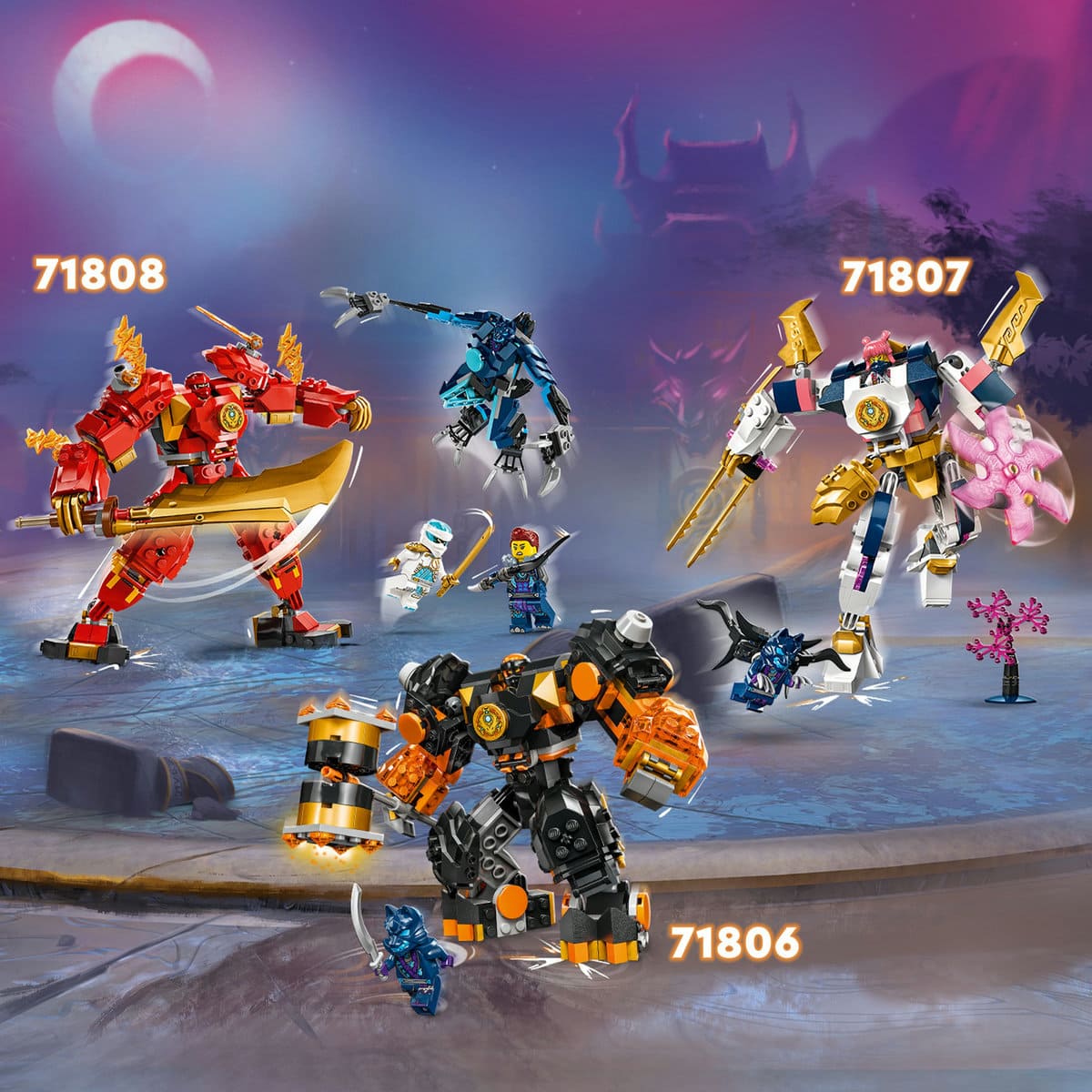 Lego Meca Elemental de la Tierra de Cole image number null
