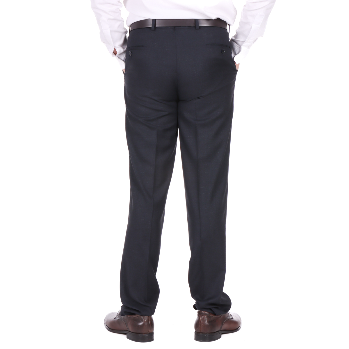 Pantal&oacute;n Formal Hombre Carlo Corinto Slim Fit Negro image number null