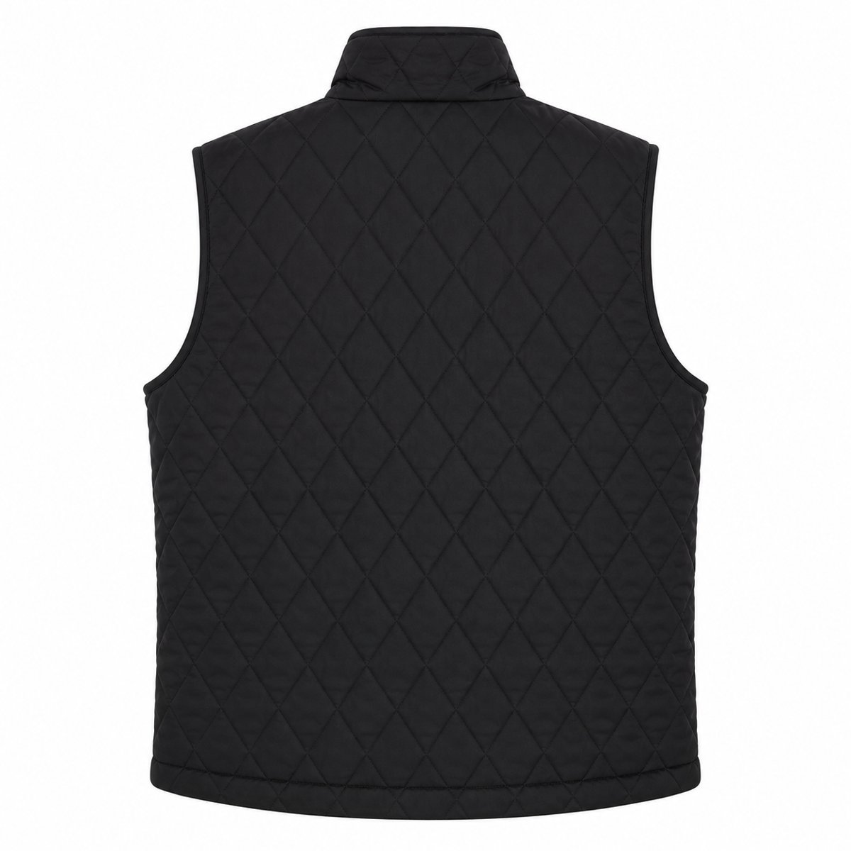 Chaleco Capitonado Rombos Regular Fit Polo Club Negro para Hombre image number null
