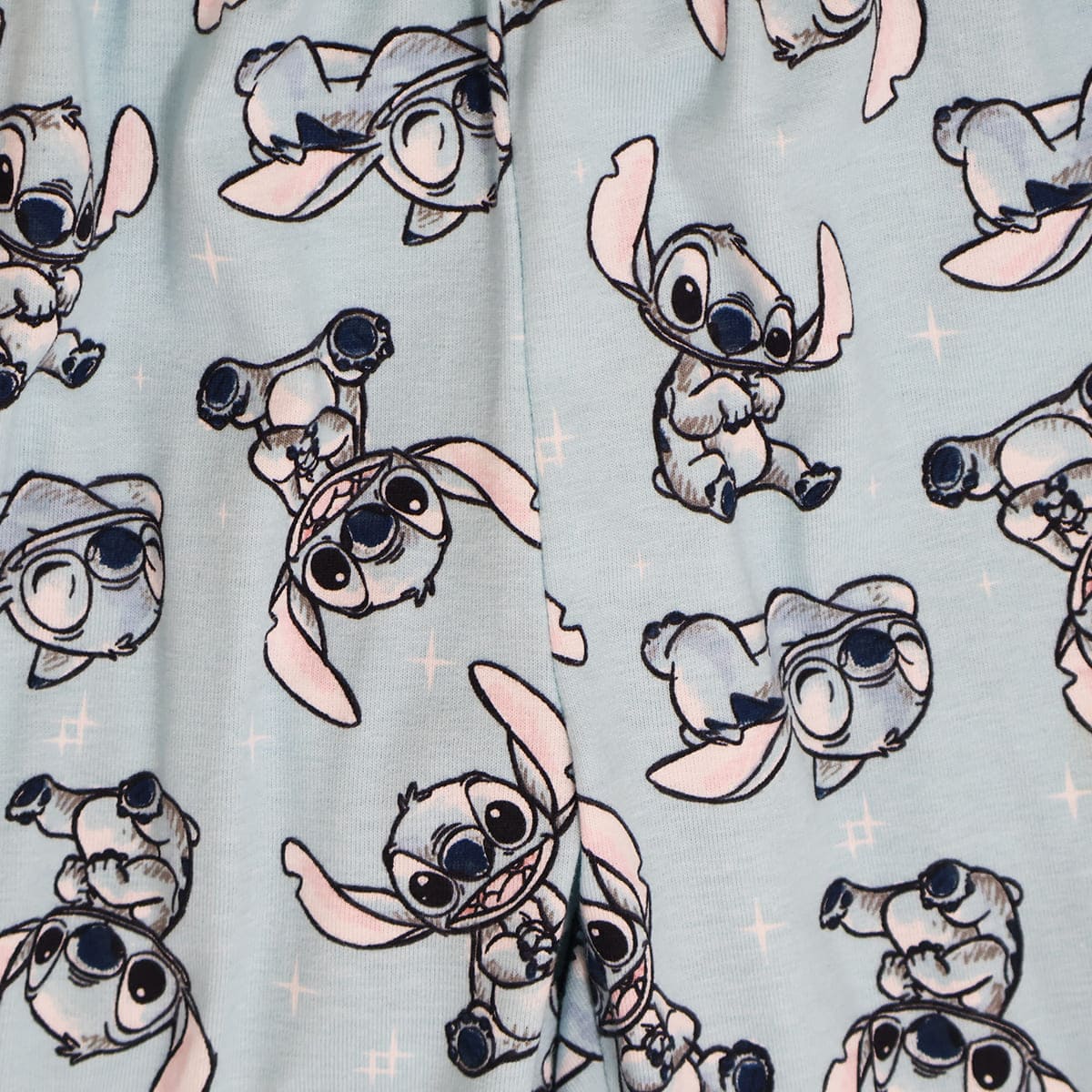 Pijama de Playera Manga Corta con Pantal&oacute;n Dise&ntilde;o Stitch Disney para Ni&ntilde;a image number null