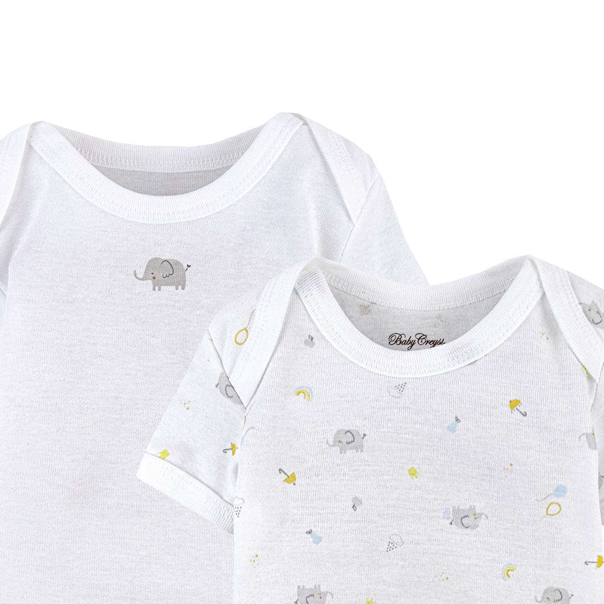 Set 2 Pack Pa&ntilde;aleros Baby Creysi Manga Corta con Dise&ntilde;o para Beb&eacute; Ni&ntilde;a image number null