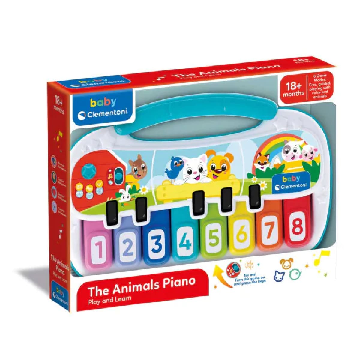 Piano De Animales Clementoni image number null