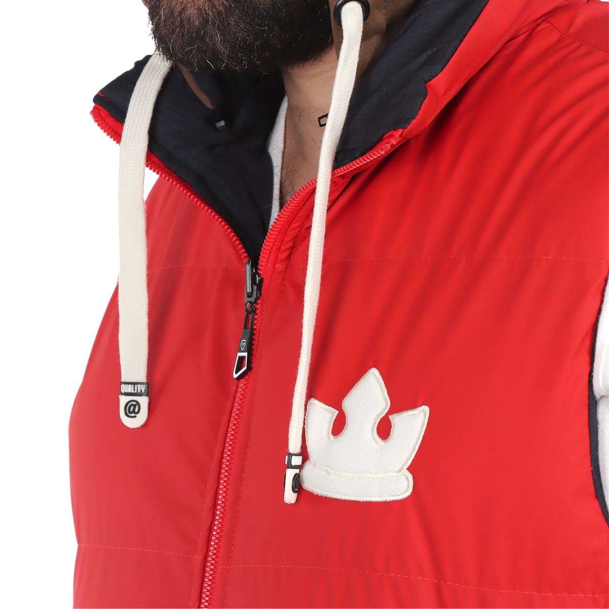 Chaleco Capitonado Cierre y Capucha Roosevelt para Hombre image number null