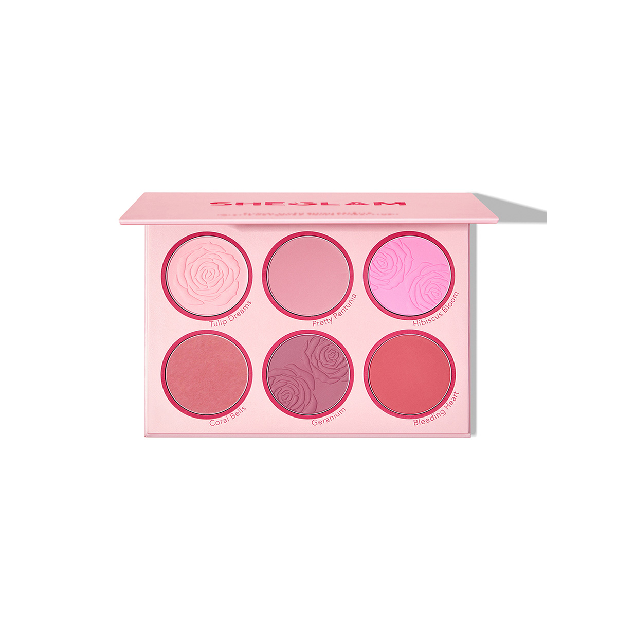 Paleta de Rubores Floral Flush 6 Tonos Blushing Bouquet Sheglam image number null