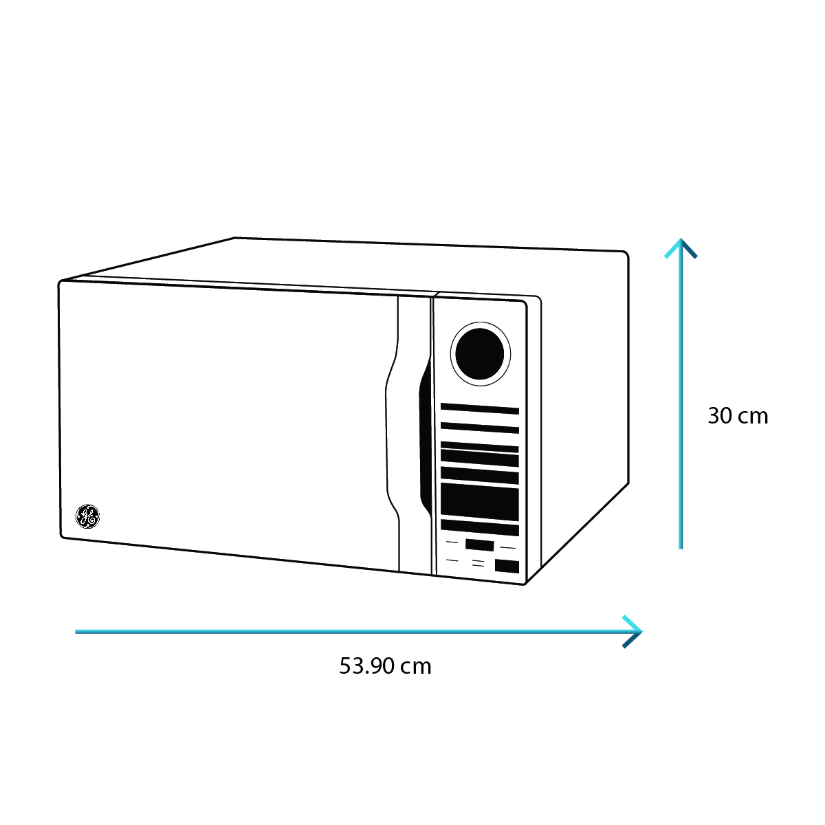 Horno de Microondas 1.1 ft General electric image number null