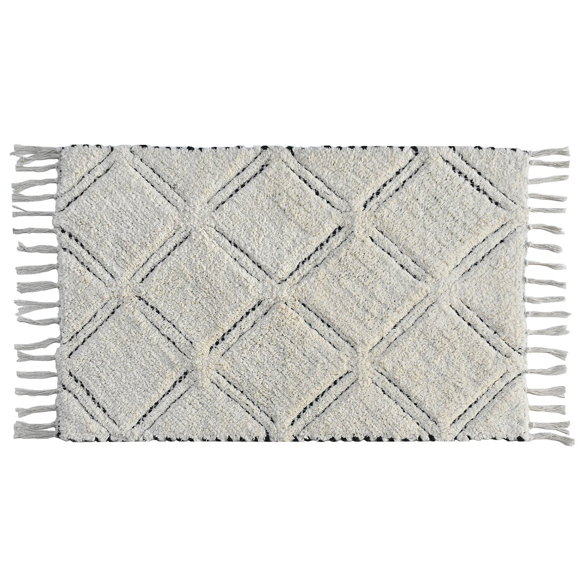 TAPETE ENTRADA DIAMOND IVORY image number null