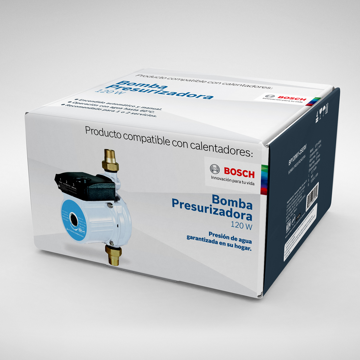 Bomba Presurizadora Bosch Bp120W1-2Serv image number null