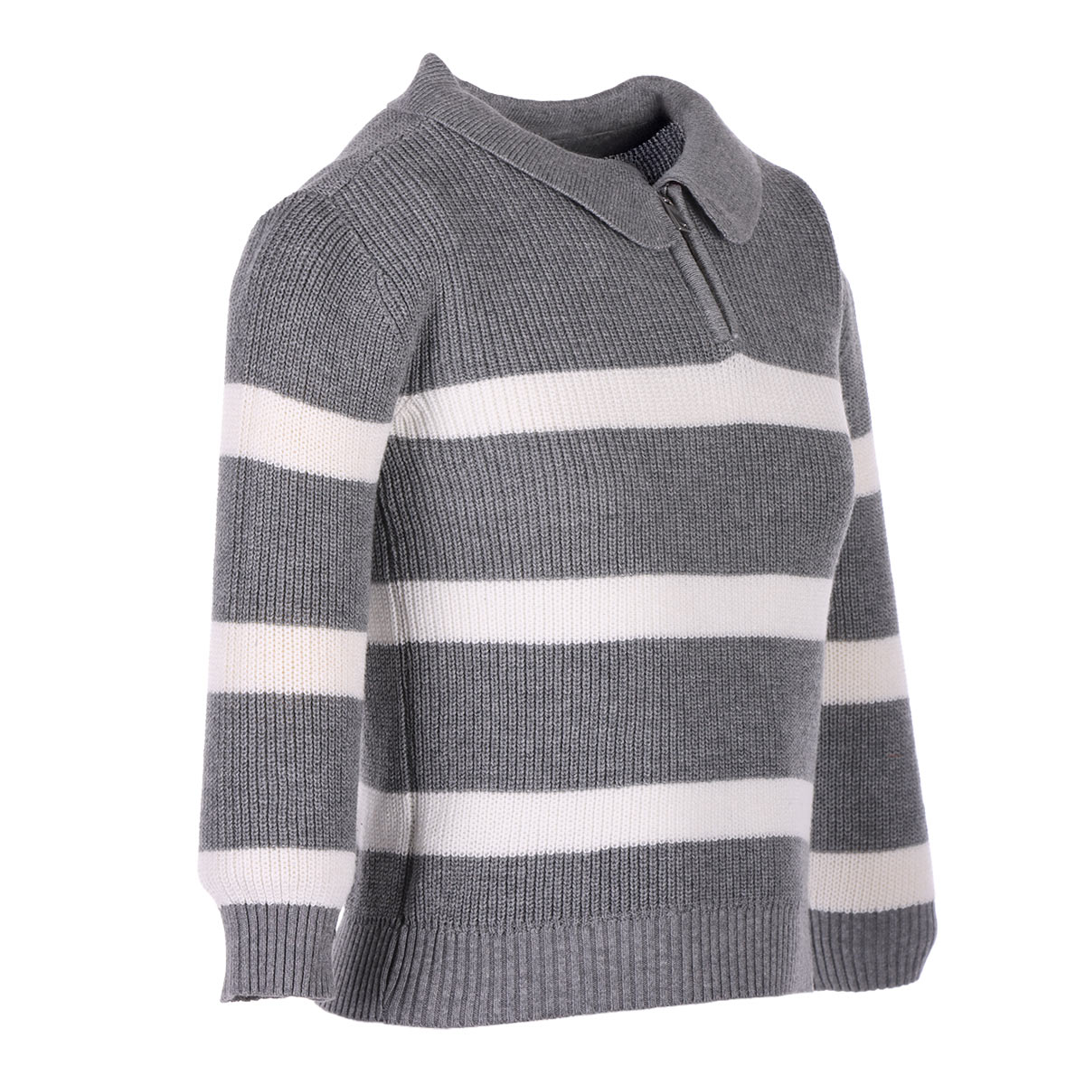 Su&eacute;ter Polo a Rayas Estilo Rugby Jeanious para Ni&ntilde;a image number null