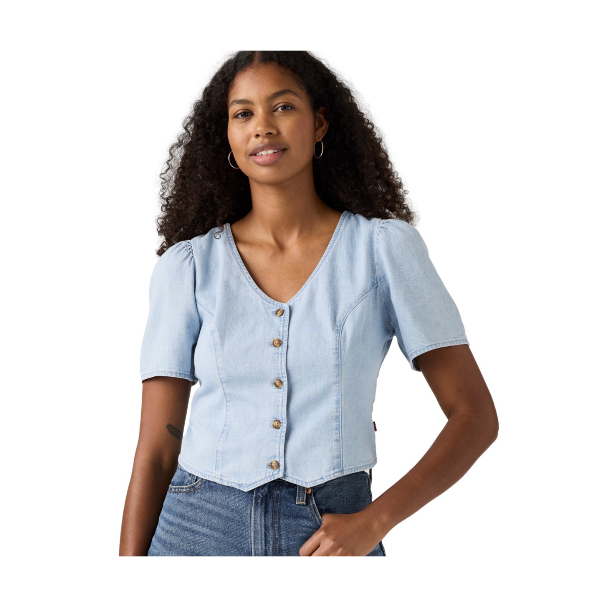 Blusa Levi&rsquo;s Landscape para Mujer image number null