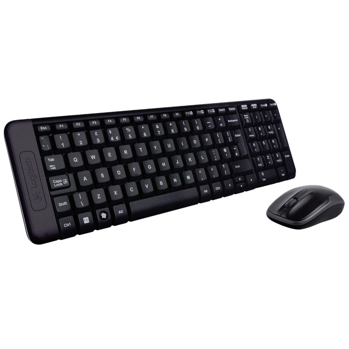 Combo Logitech MK220  Inal&aacute;mbrico Negro image number null