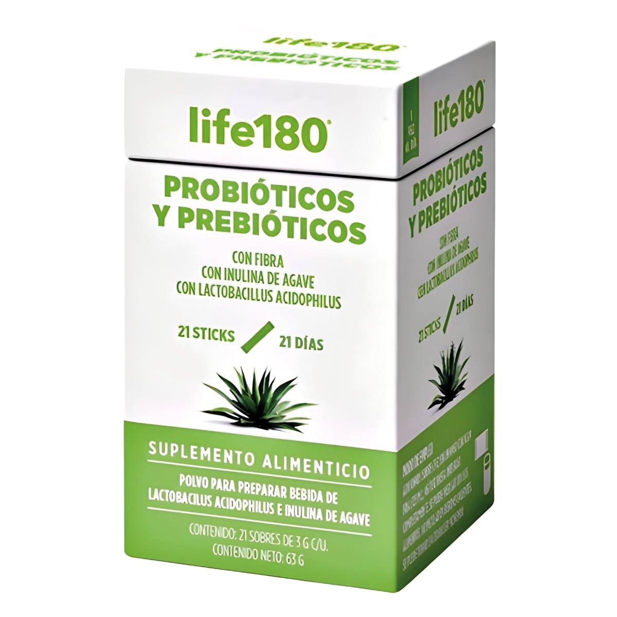 Probioticos Y Prebioticos 21 Dias Sticks Life 180 image number null