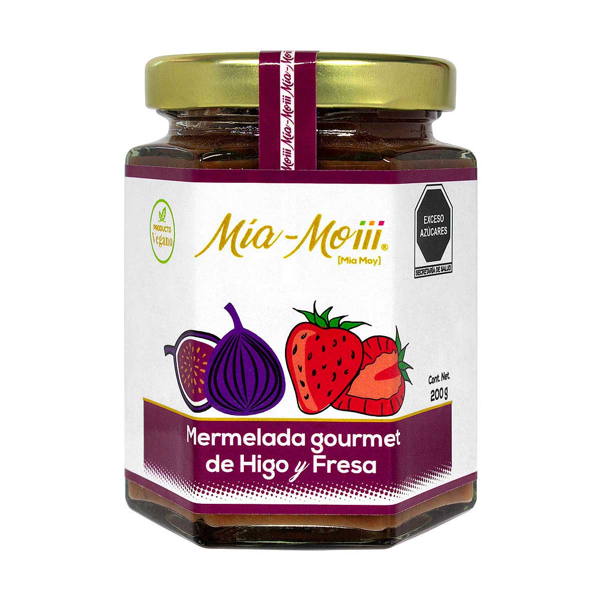Mermelada Higo Fresa Mia Moi 200G image number null