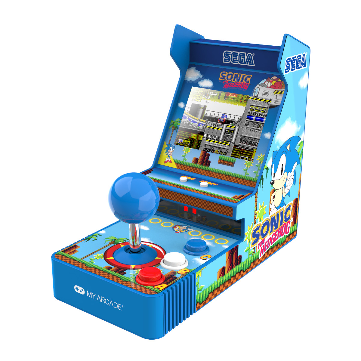 Consola Port&aacute;til Arcade Sonic Joystick Player image number null
