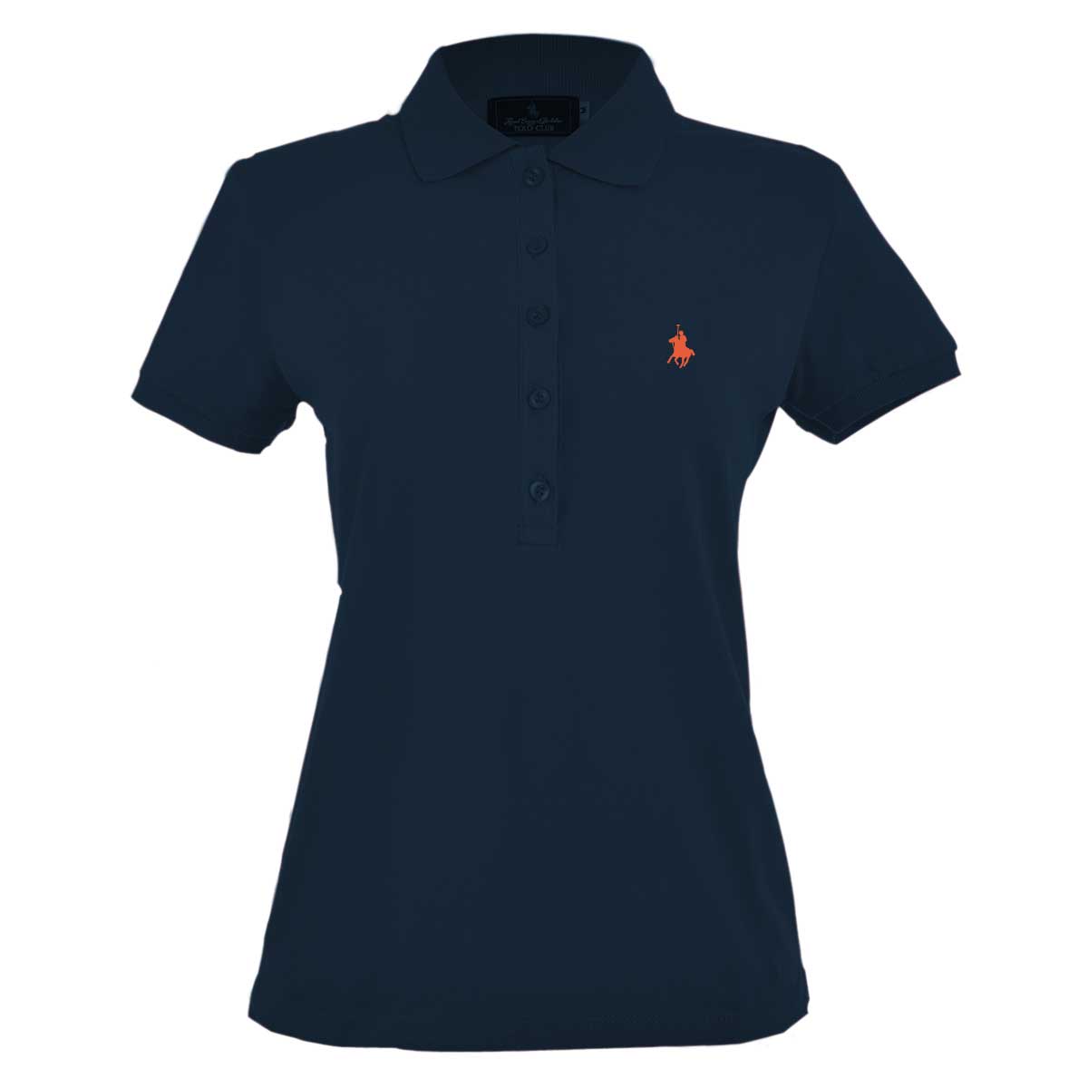 Playera Cuello Polo para Mujer Petite Royal Polo Club image number null