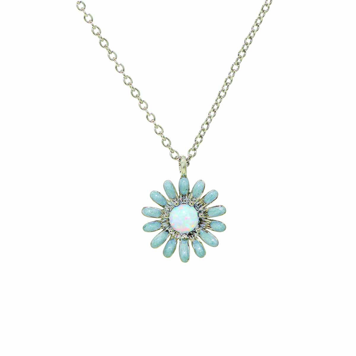 Dije Flor Plata 925 Multicolor Lullaby image number null