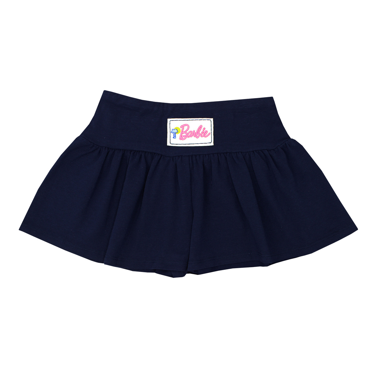 Falda Short con Dise&ntilde;o Barbie Azul Marino para Ni&ntilde;a image number null