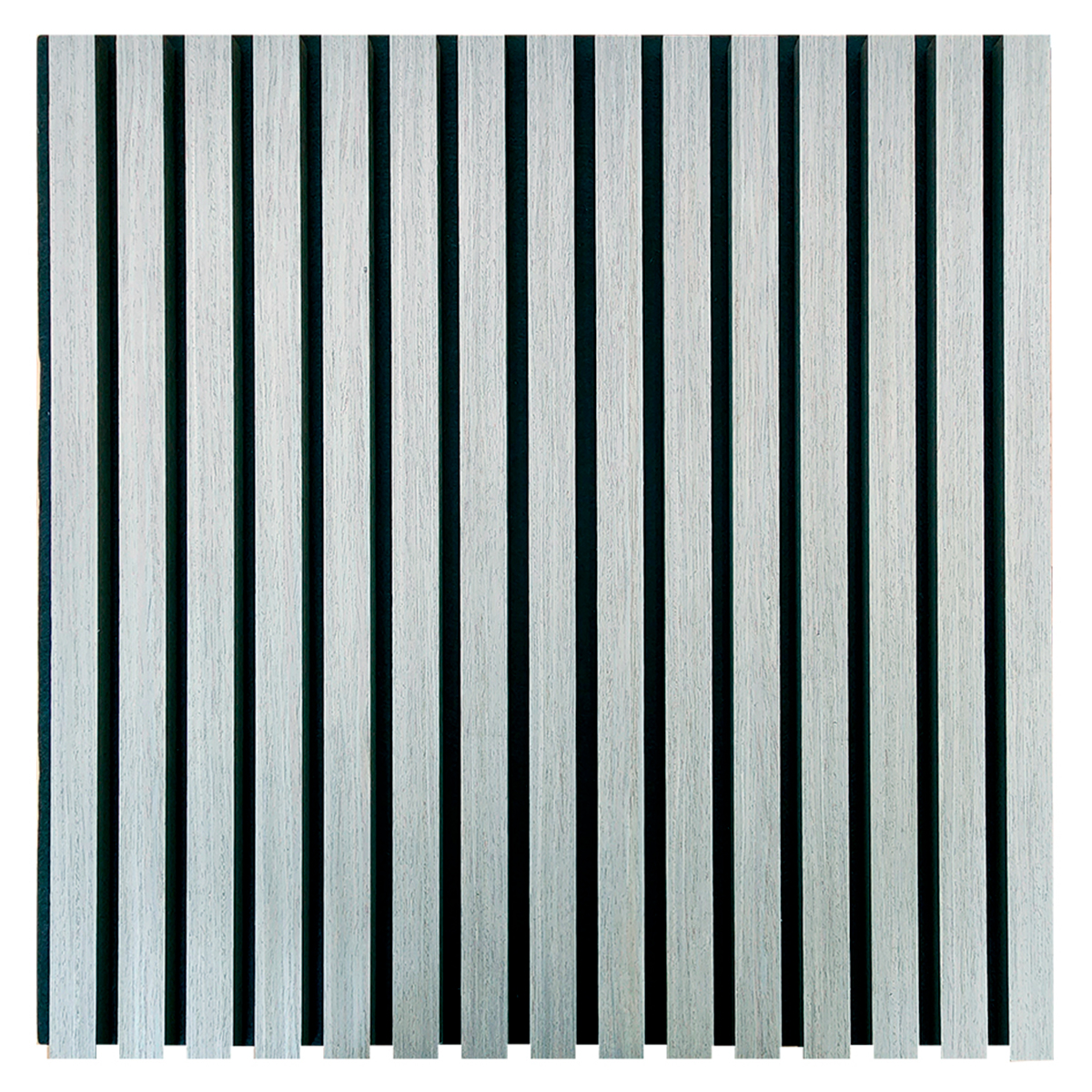 Lambrin Ac&uacute;stico Deco PVC 4 piezas 60X60cm Gris Claro image number null