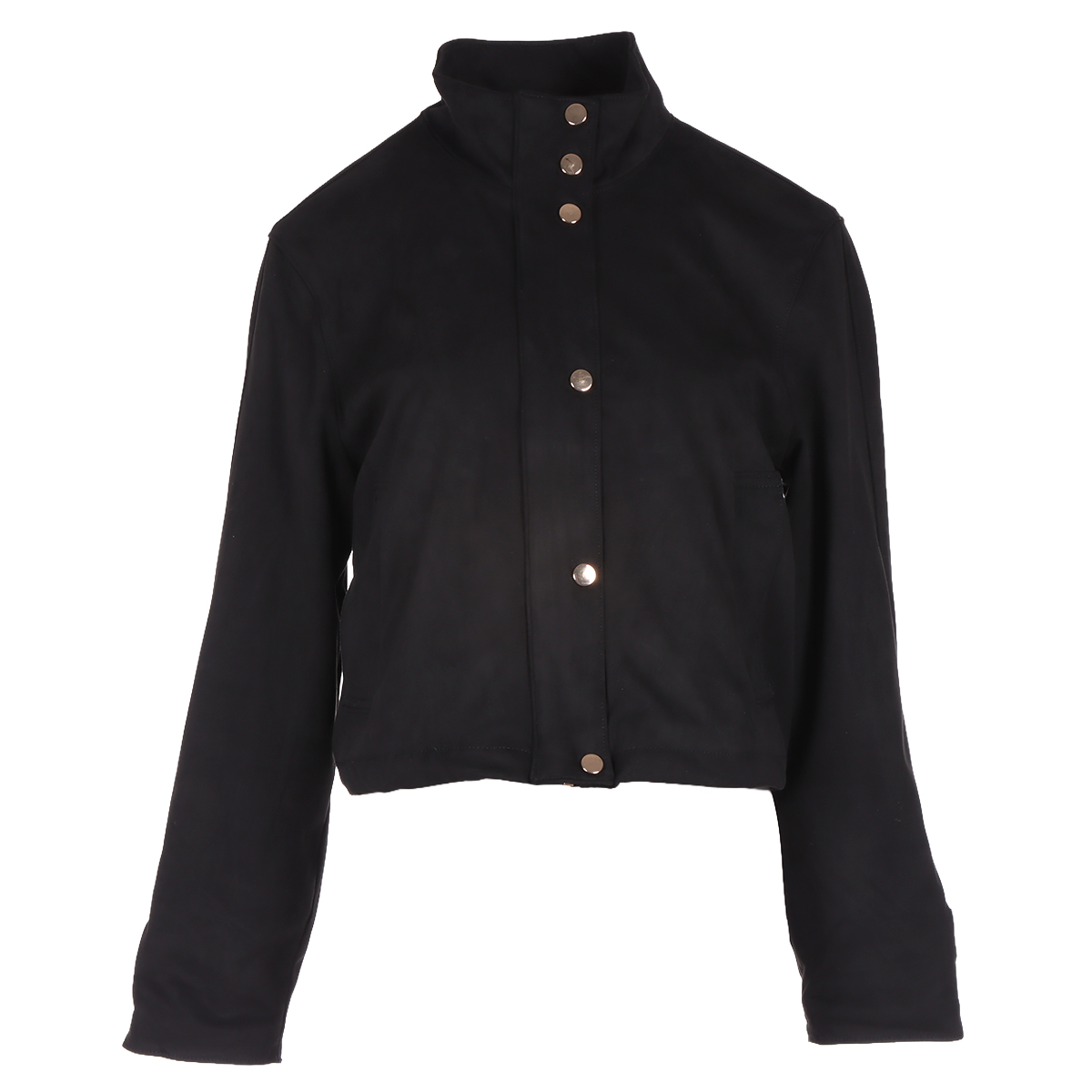 Chamarra Suede con Botones Arqueology para Mujer image number null