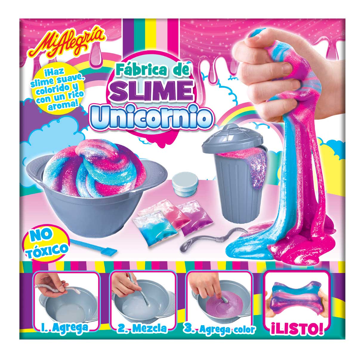 Fabrica De Slime Unicornio Mi Alegria image number null