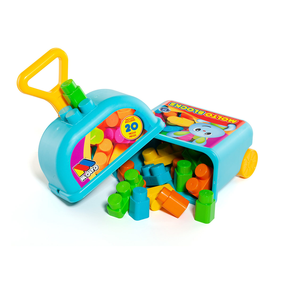 Molto Blocks Trolley 20 pzs image number null