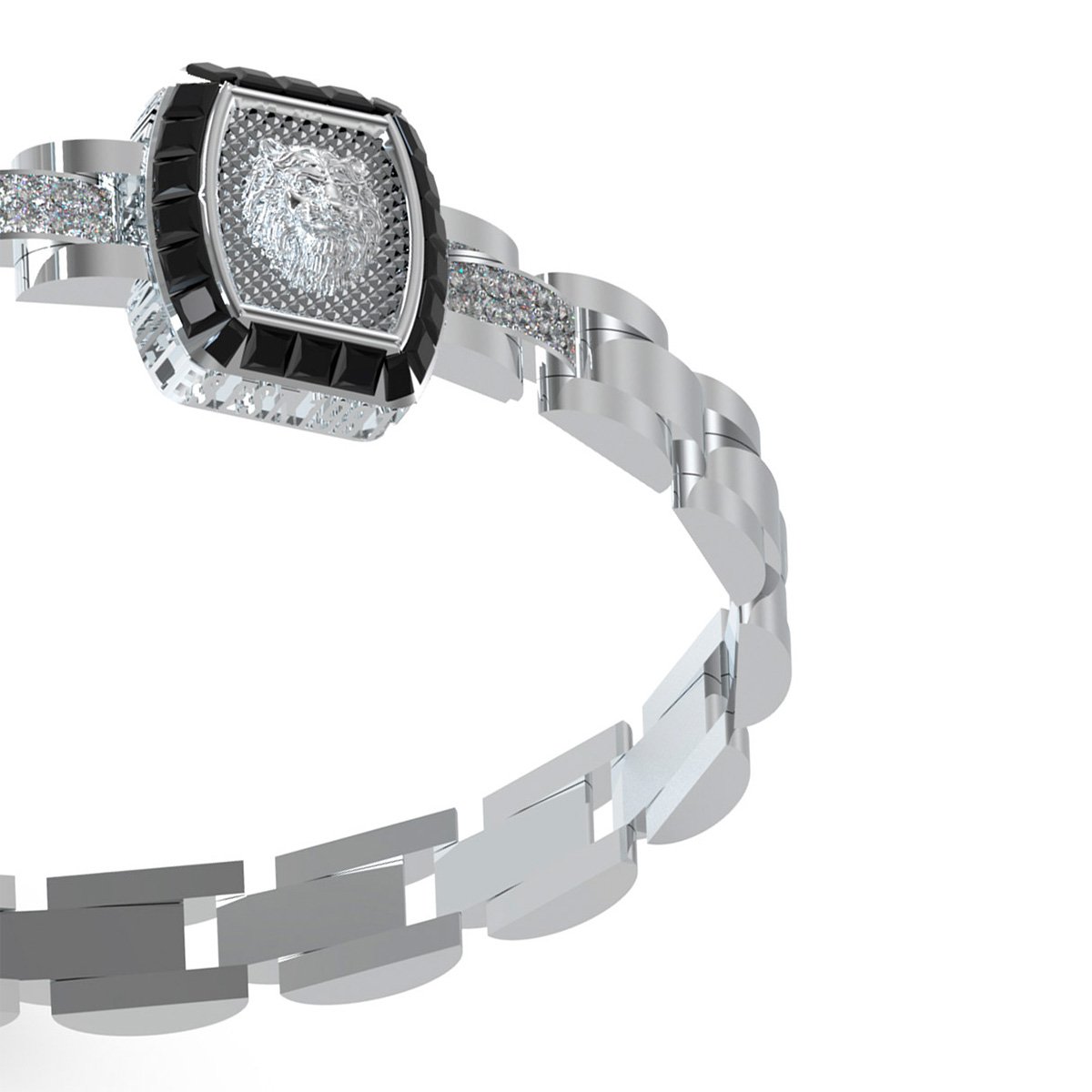 Pulsera Plateado Acero Inoxidable Guess image number null