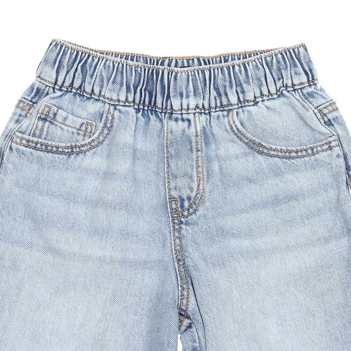 Pantal&oacute;n Denim Wide Leg Casual OVS para Ni&ntilde;a Toddler image number null