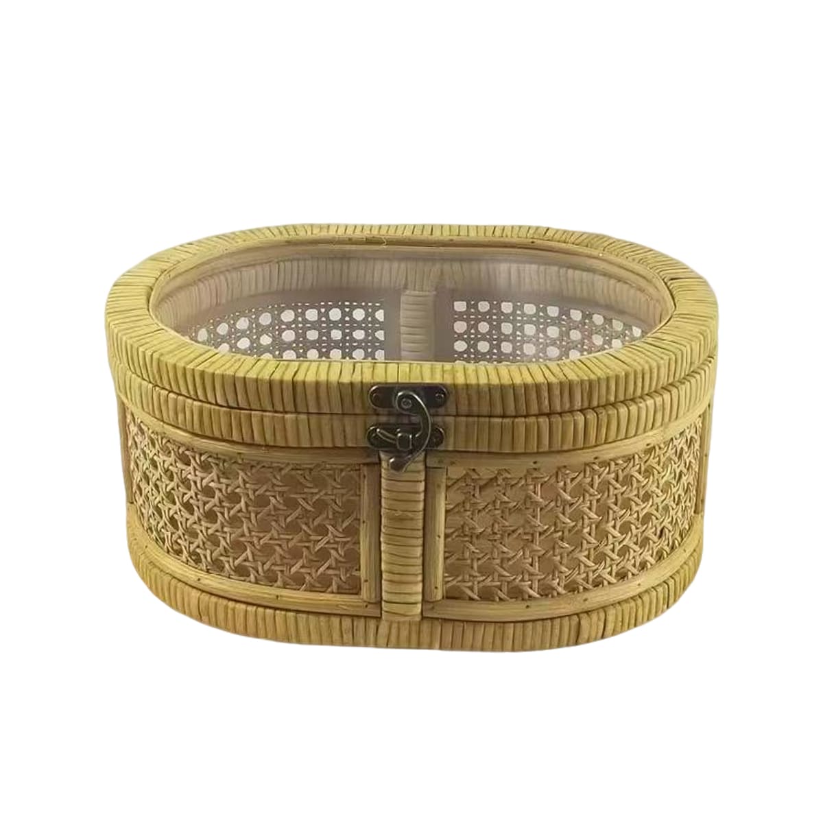 Home Nature Caja De Almacenamiento Multiusos 32*23*13 Cm Rattan image number null