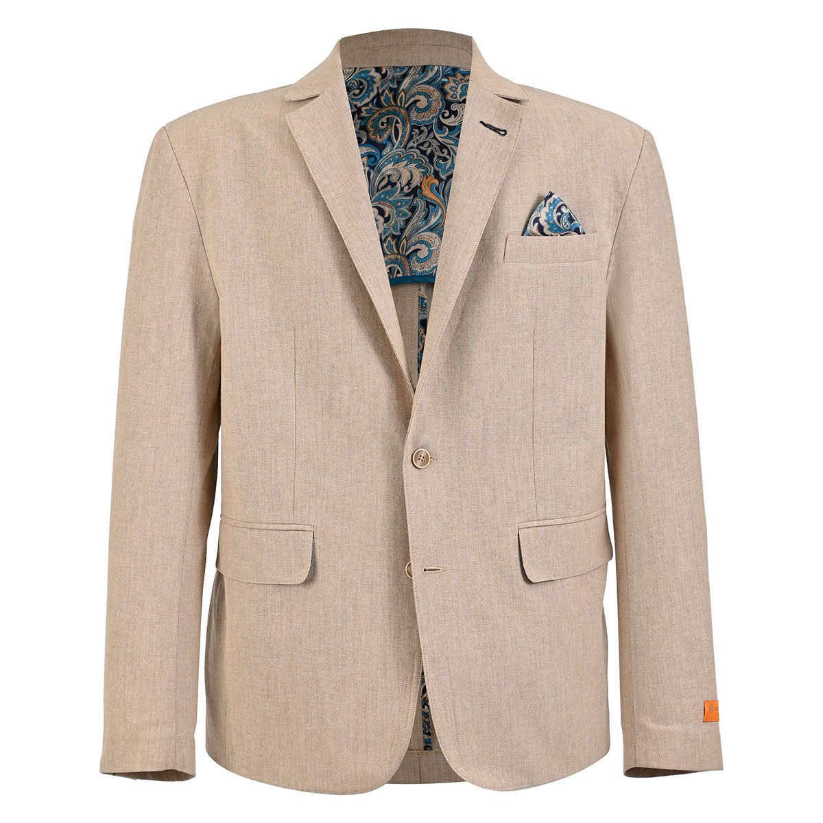 Saco en Lino Carlo Corinto para Hombre Plus image number null