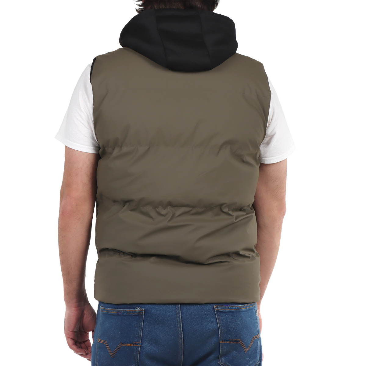 Chaleco Capitonado Cierre y Capucha Roosevelt para Hombre image number null