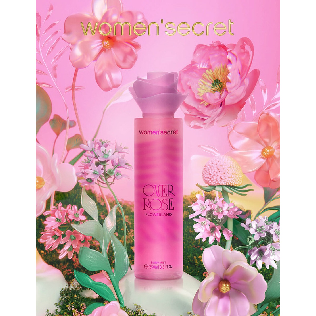 Body Mist Women Secret Flowerland Overose 250ml para Mujer image number null