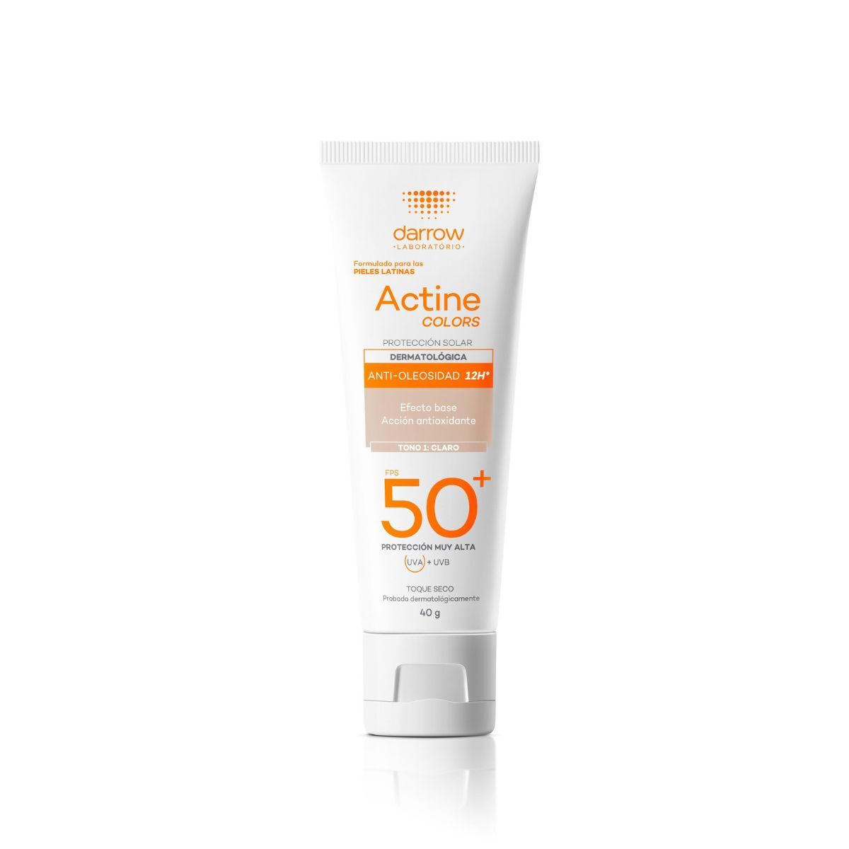 Actine Colors Protector Solar con Vitamina E Tono Claro image number null