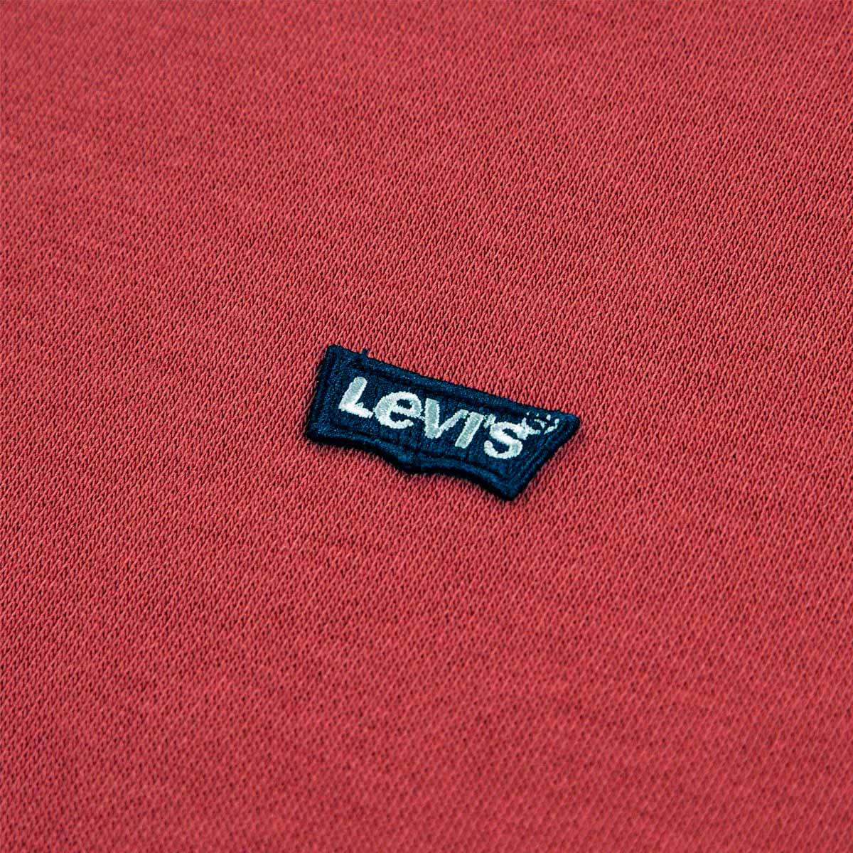 Sudadera Cerrada con Capucha Roja Lisa Levi's para Ni&ntilde;o image number null