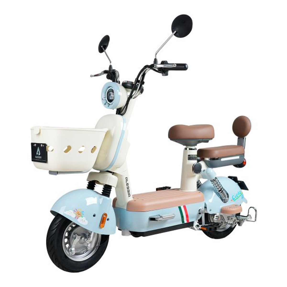 Bicicleta El&eacute;ctrica Alessia Skyi Azul image number null