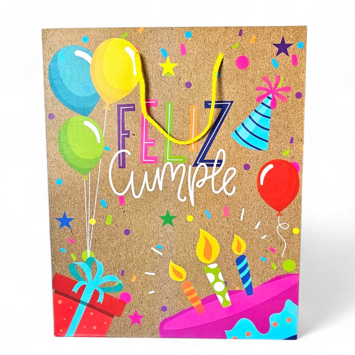 Bolsa de Regalo Fiesta Feliz Cumple Mediana image number null