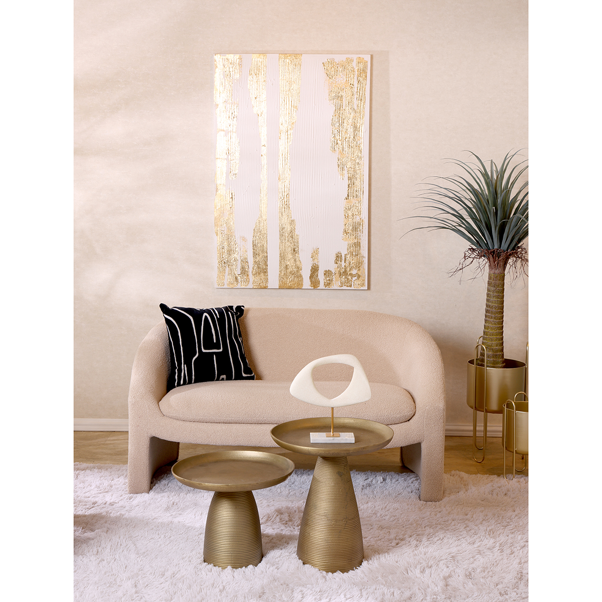 Mesa auxiliar Colecci&oacute;n Wabi Sabi Luxury CONCEPTS LIFE image number null