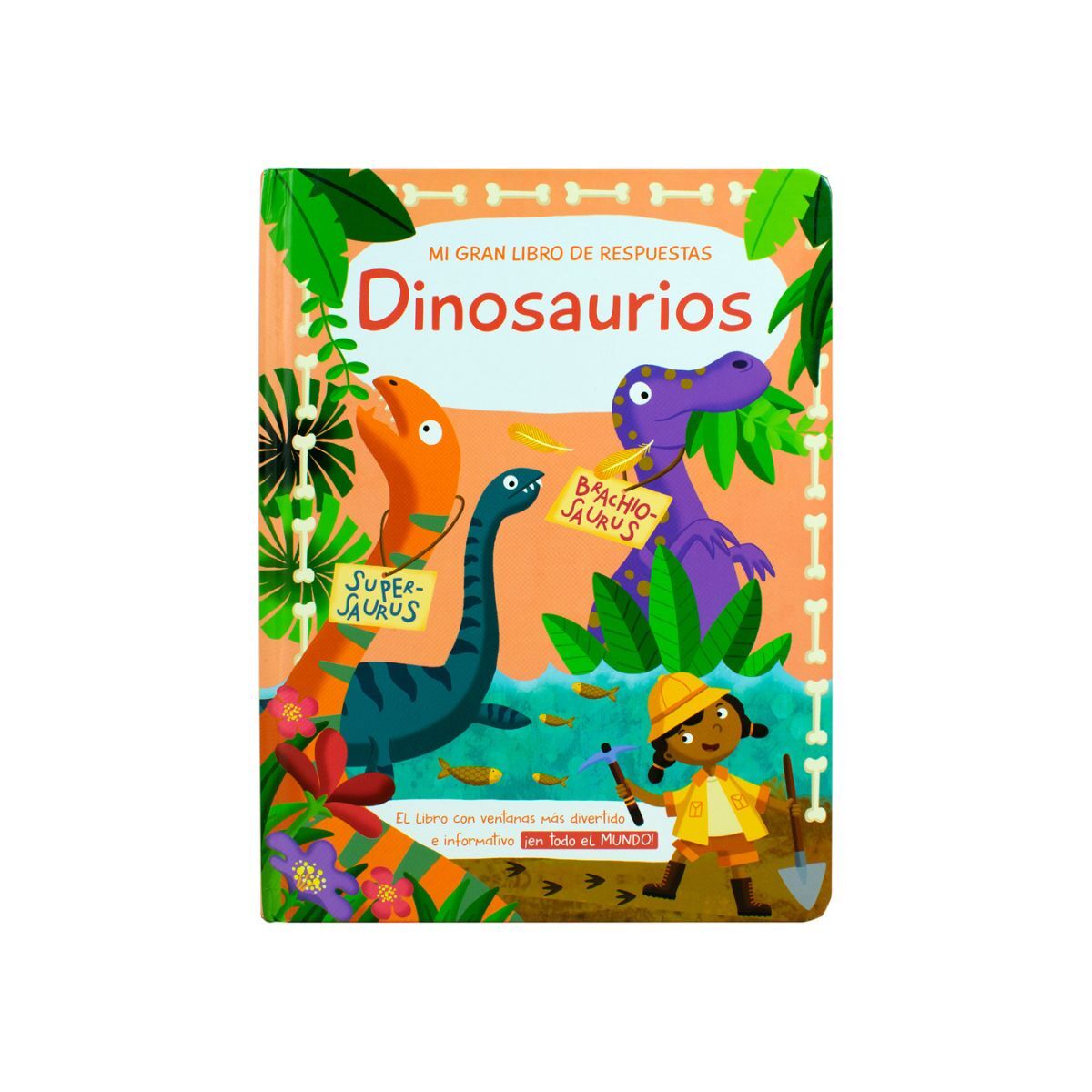 Mi Gran Libro De Respuestas Dinosaurios Silver Dolphin image number null