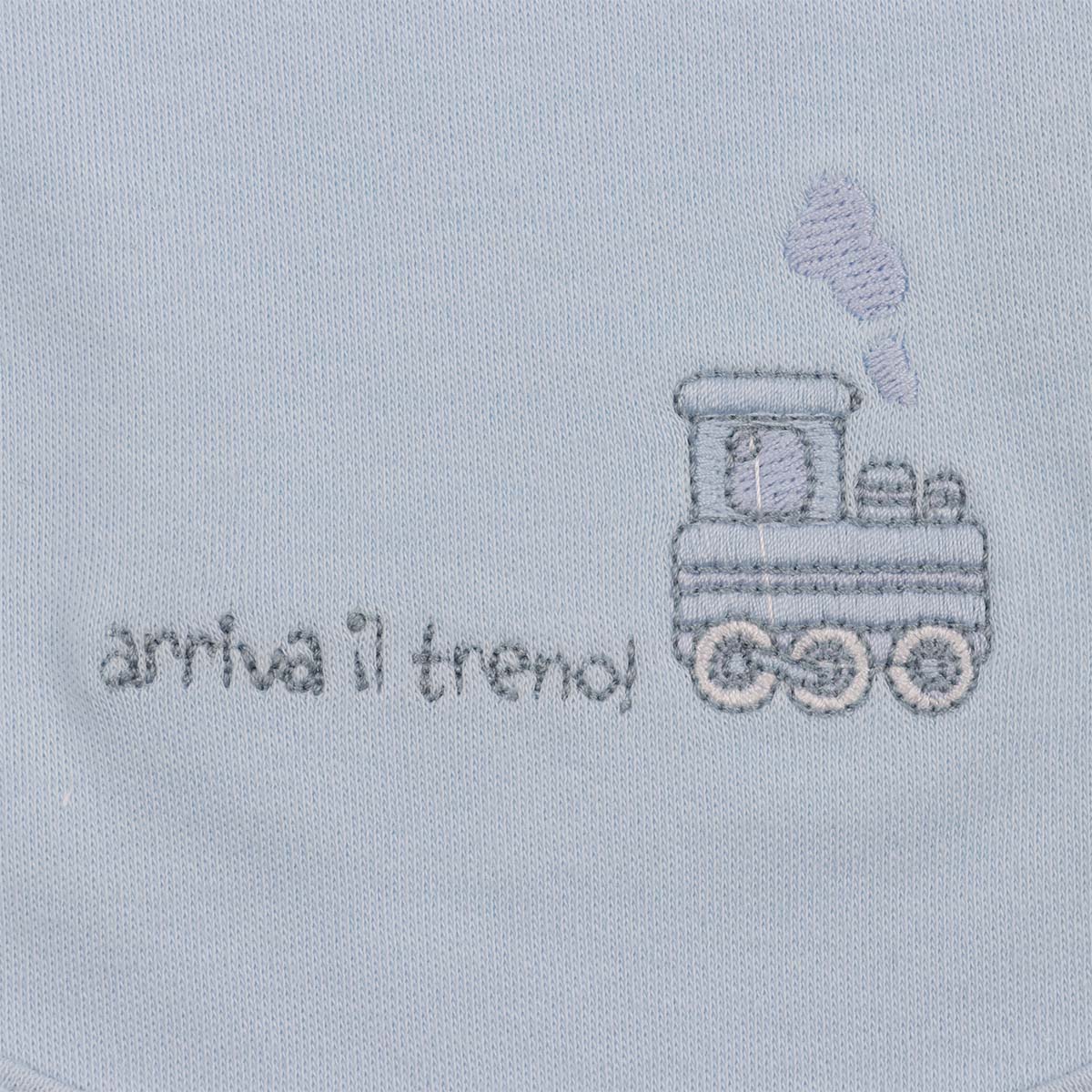 Set 2 Baberos Estampado Tren Algod&oacute;n Carosello Beb&eacute; Ni&ntilde;o image number null