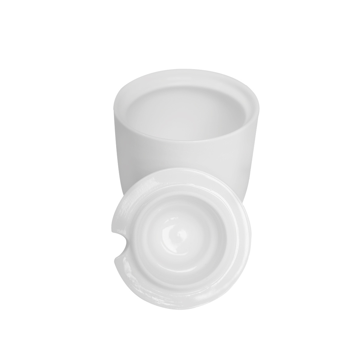 Azucarera con Tapa y Cuchara Porcelana Chefmaker image number null