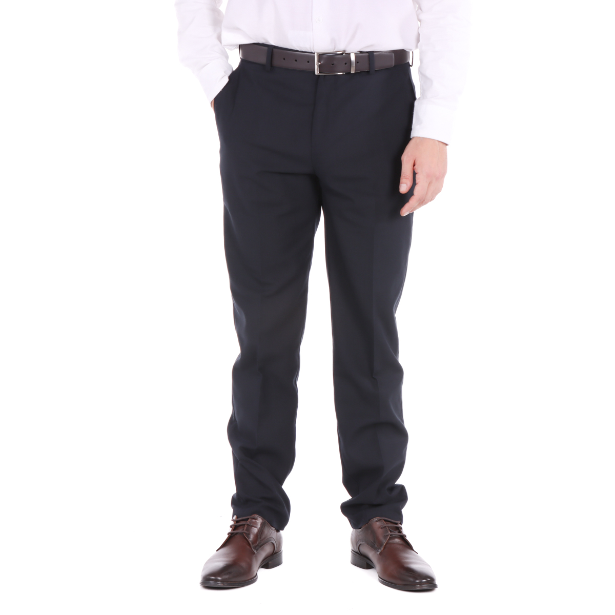 Pantal&oacute;n de Vestir Hombre Carlo Corinto Negro image number null