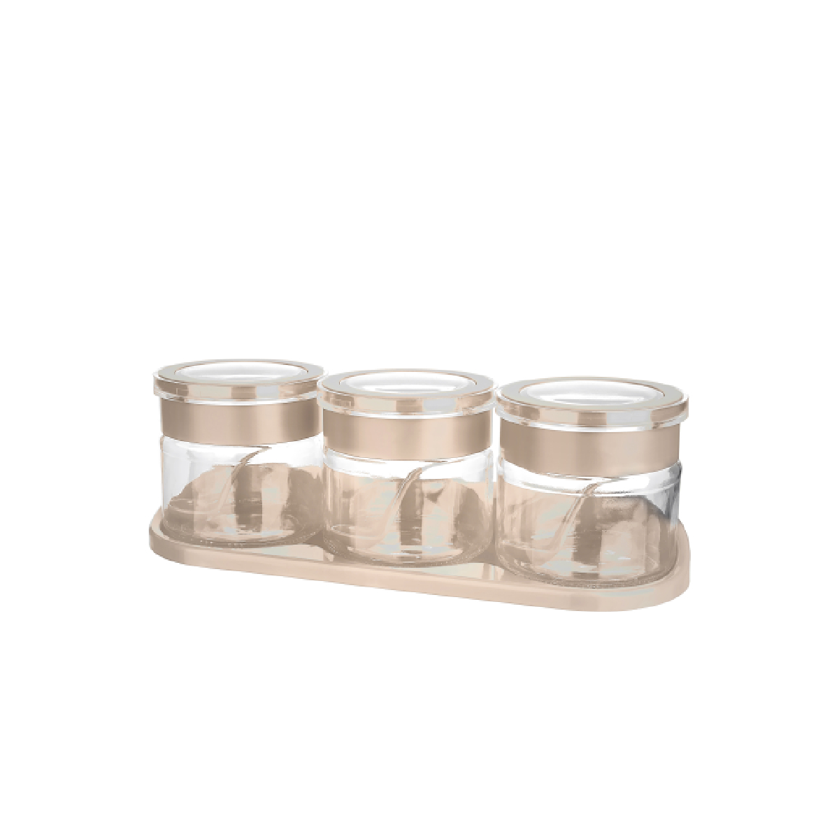 Set 3 Especieros Con Cuchara Jarkin Space 300 Ml Titiz image number null